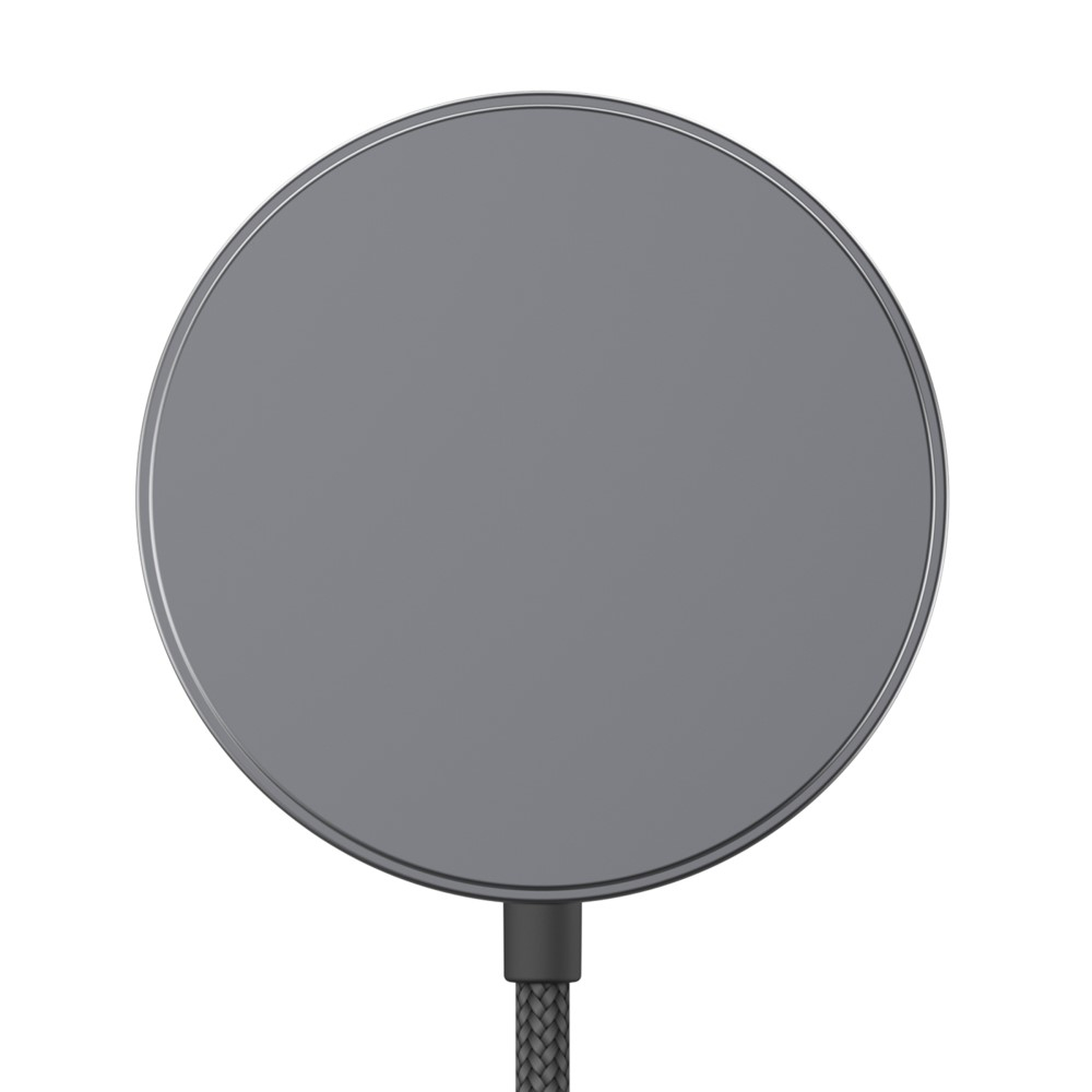 (1.5m) 15W Qi2 USB C auf MagSafe Ladegerät Magnetischer Wireless Charger - Schwarz