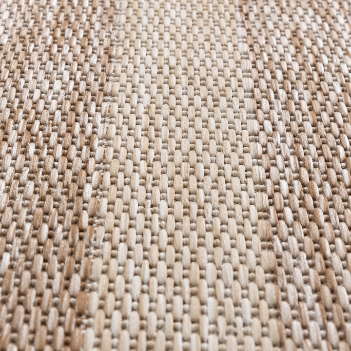In- & Outdoor loper - Sierra Border Beige/Creme