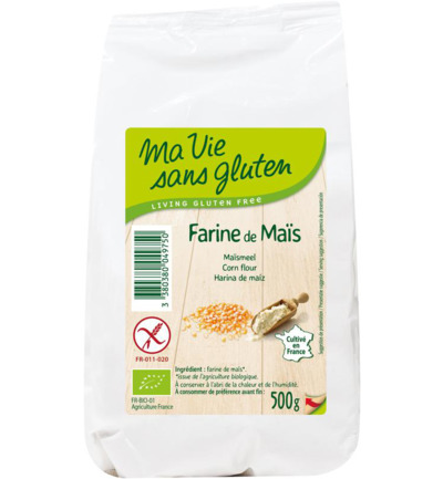 Ma Vie Sans Gluten Maismeel – Glutenvrij – Bio (500 gr)