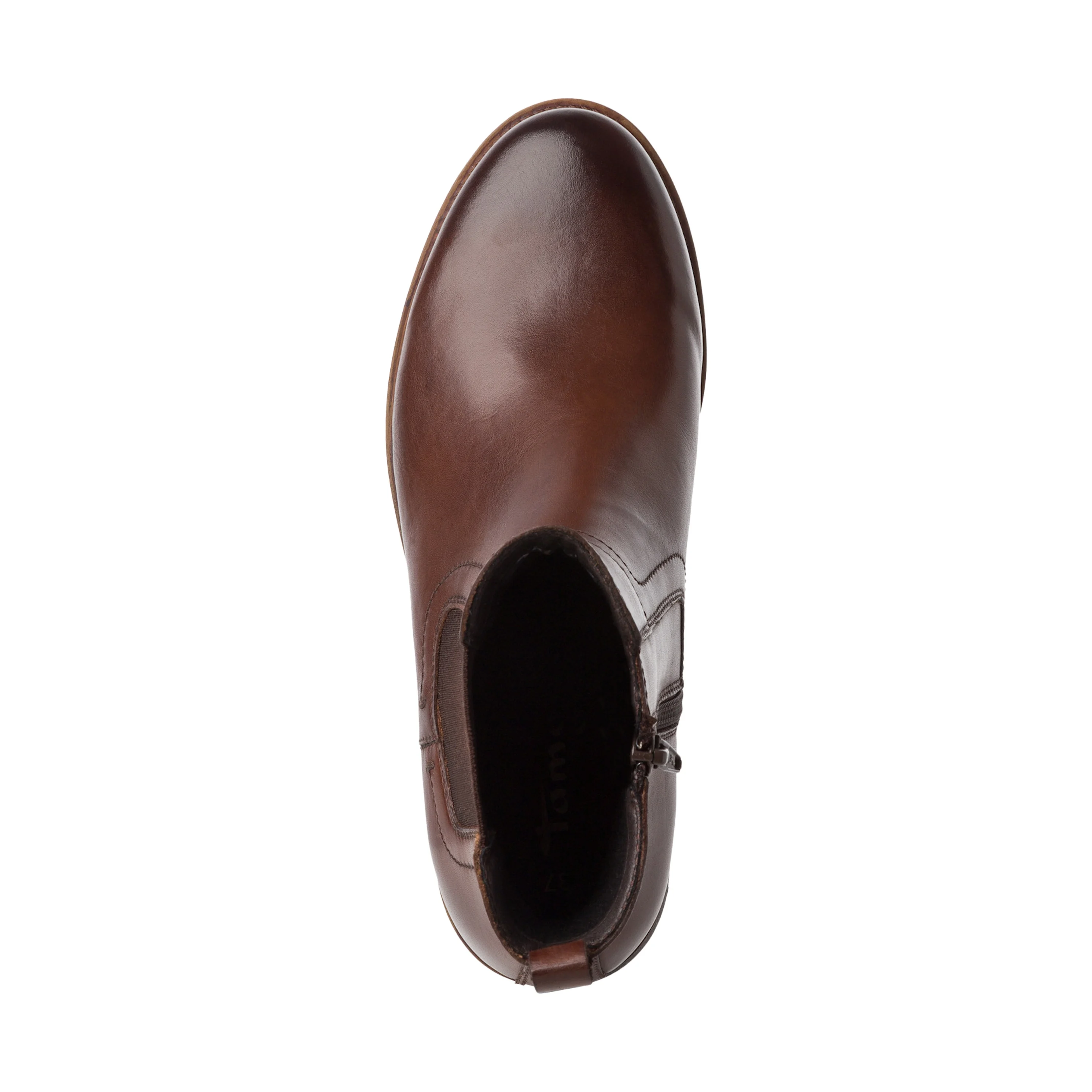 Bottines cuir | Marron