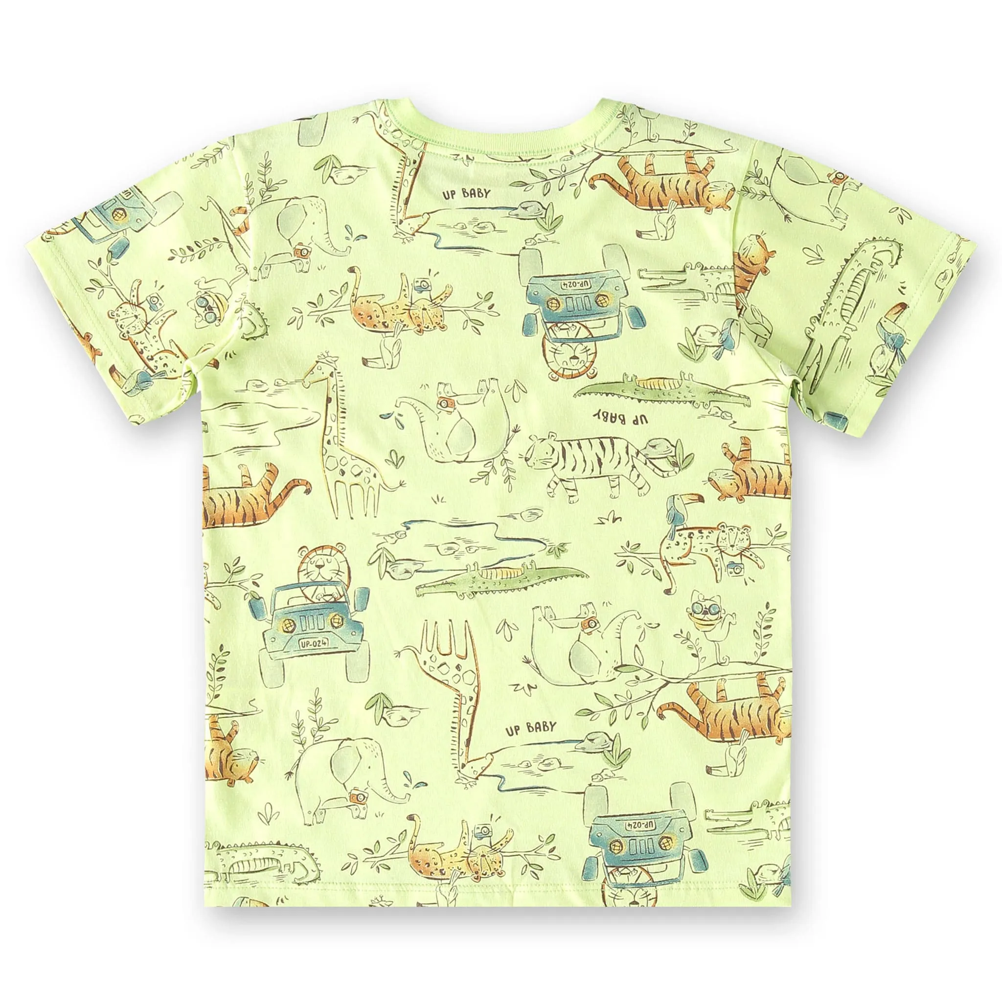 Up Baby Ensemble 2 Pièces Imprimé Jungle 2-8ans