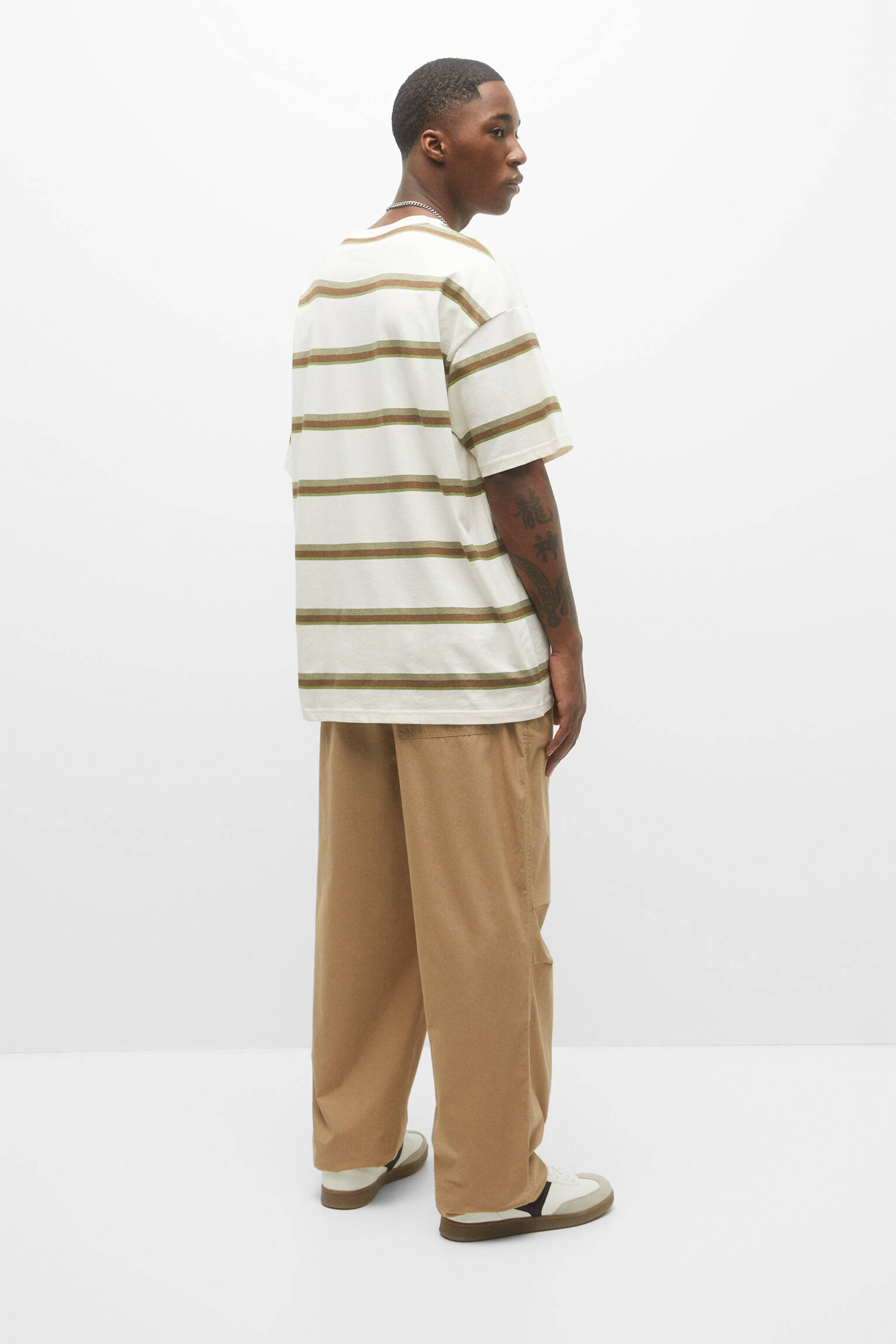 Calça Parachute Oversize - Marrom