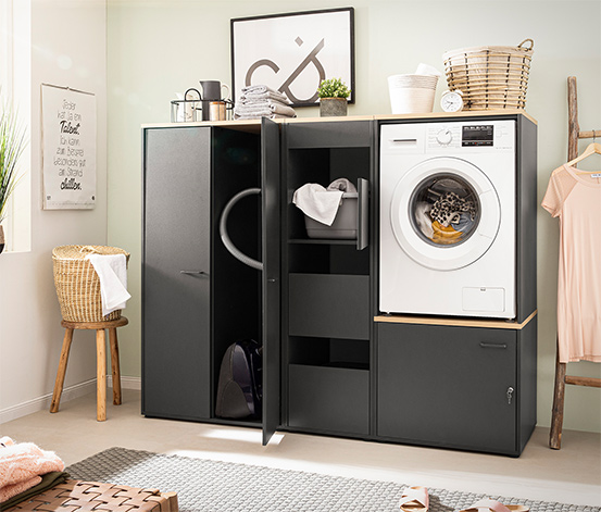 Waschmaschinenumbau »Solea U670«, anthrazit