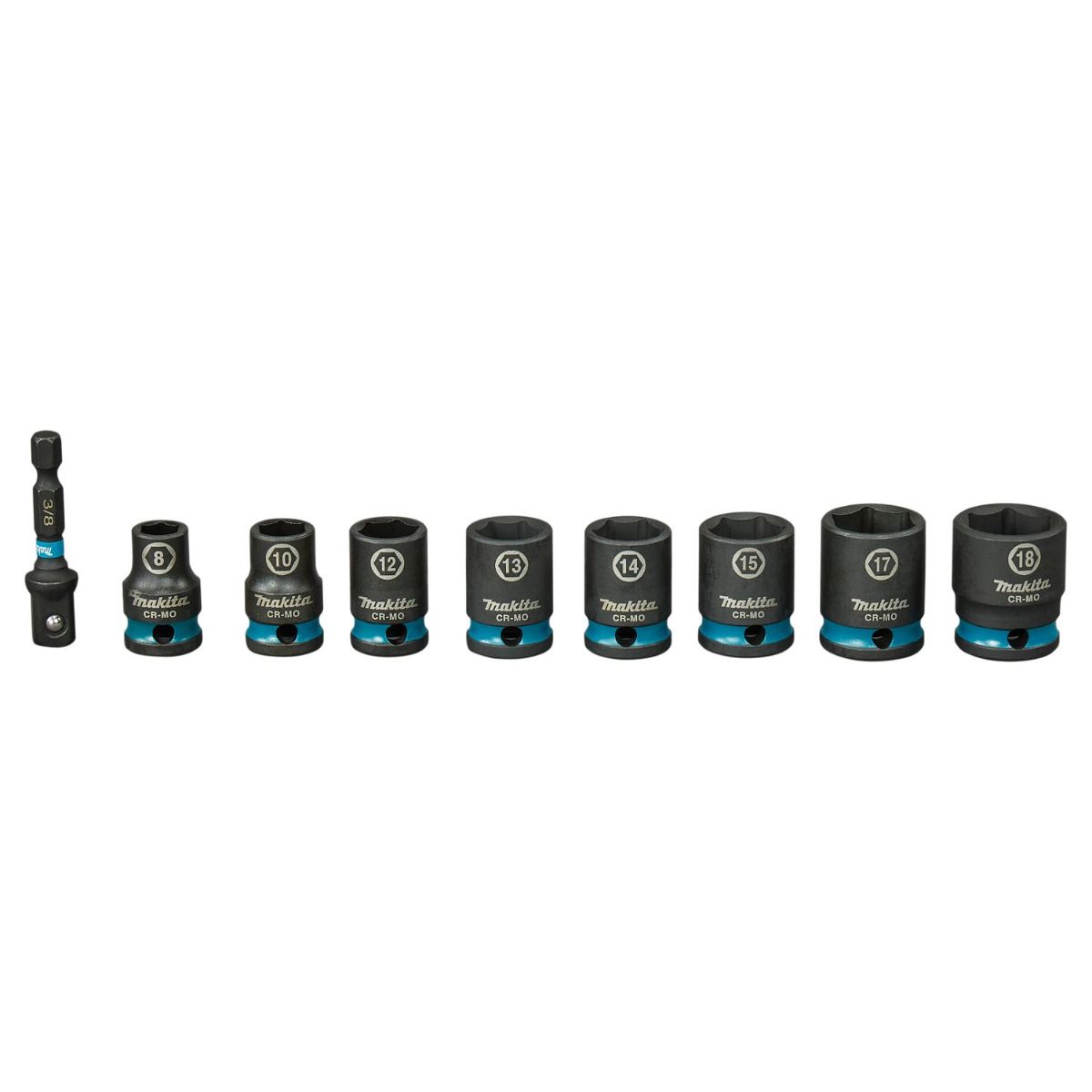 Makita E-16639 Impact Black krachtdoppenset 3/8\