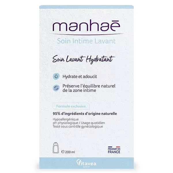Hidratante Íntimo Manhaé - Suaviza e acalma o desconforto e a irritação - 200 ml - Manhaé