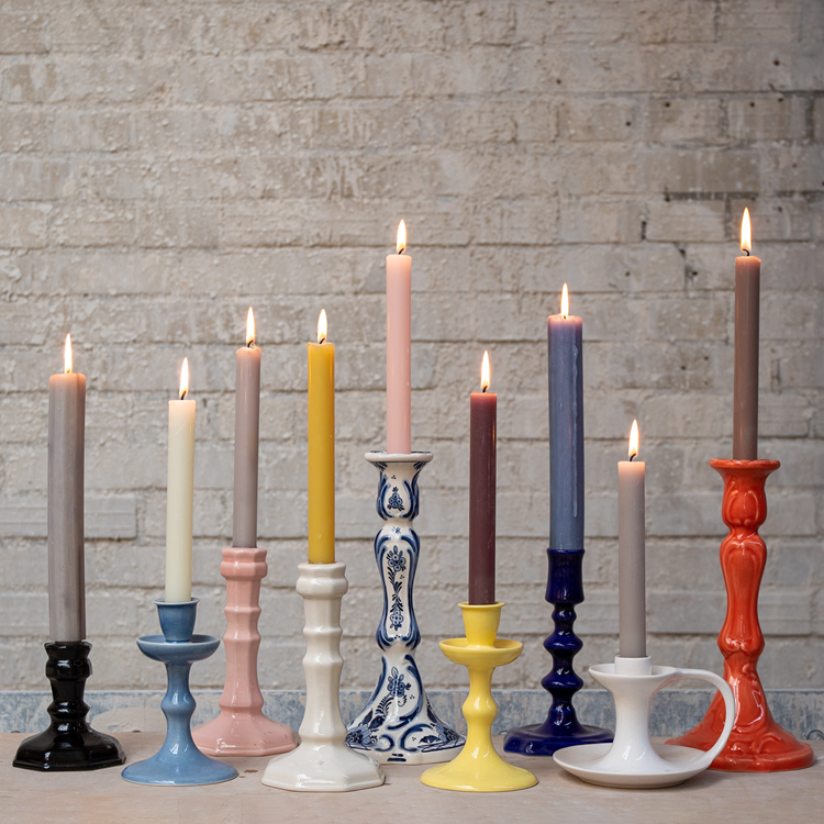 RG Candle Holder 27x13,5 cm – Red Clay