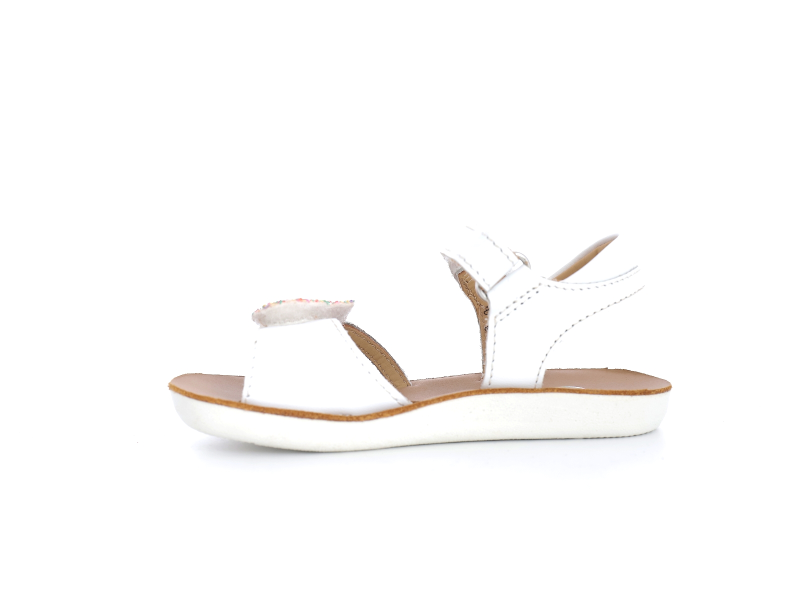 Shoopom-GOA MULTI Cuir Blanc multi