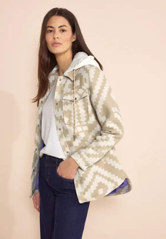 Hoodie Overshirt - rich sand
