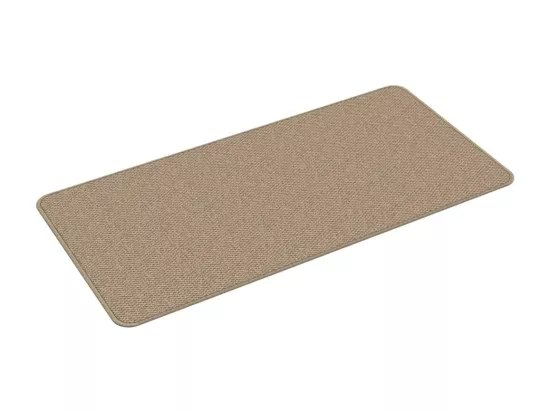 Tapis de couloir aspect sisal sable 50x100 cm