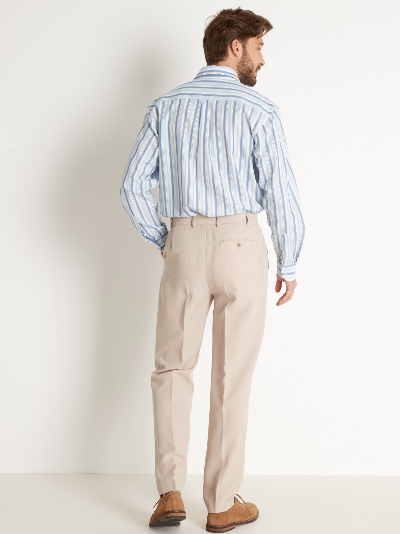 Chemise pur coton, manches longues