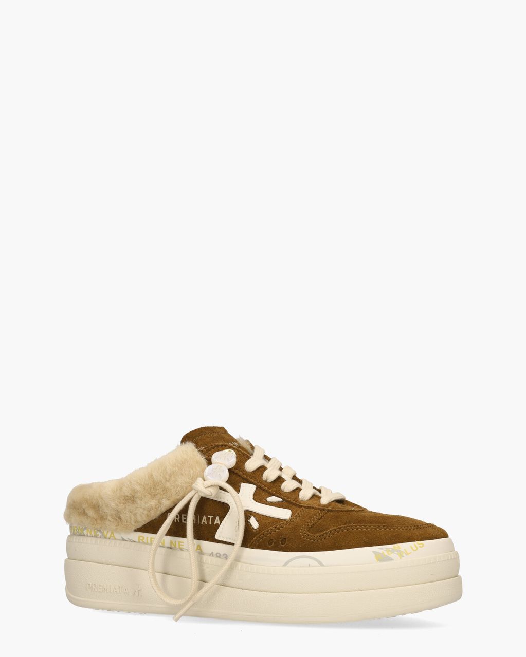 Premiata Micol 7016 Cognac Damessneakers