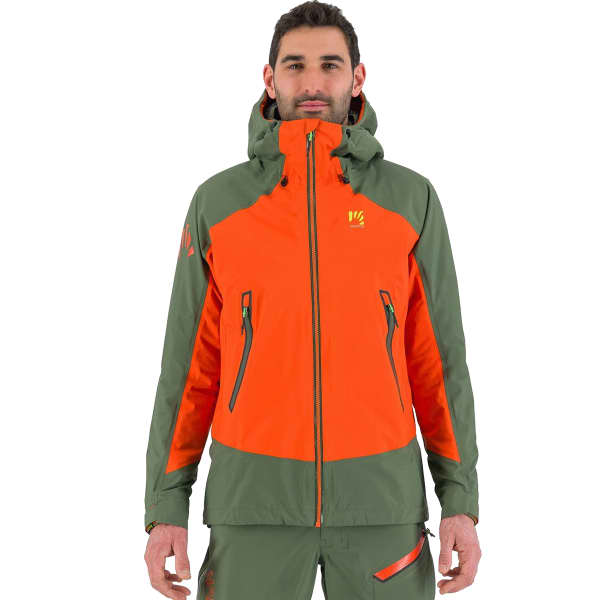 Veste ski de randonnée KARPOS STORM EVO JACKET SPICY ORANGE/THYME