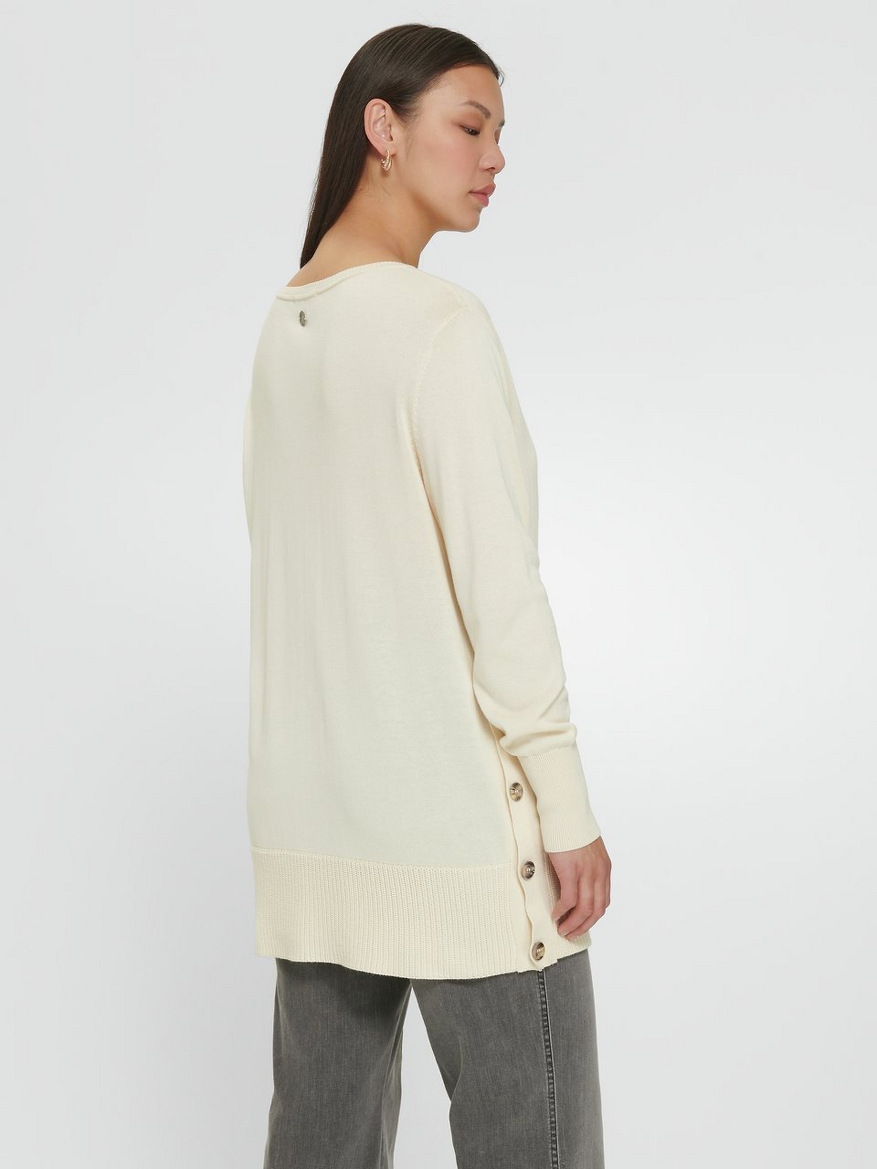 Rundhals-Pullover