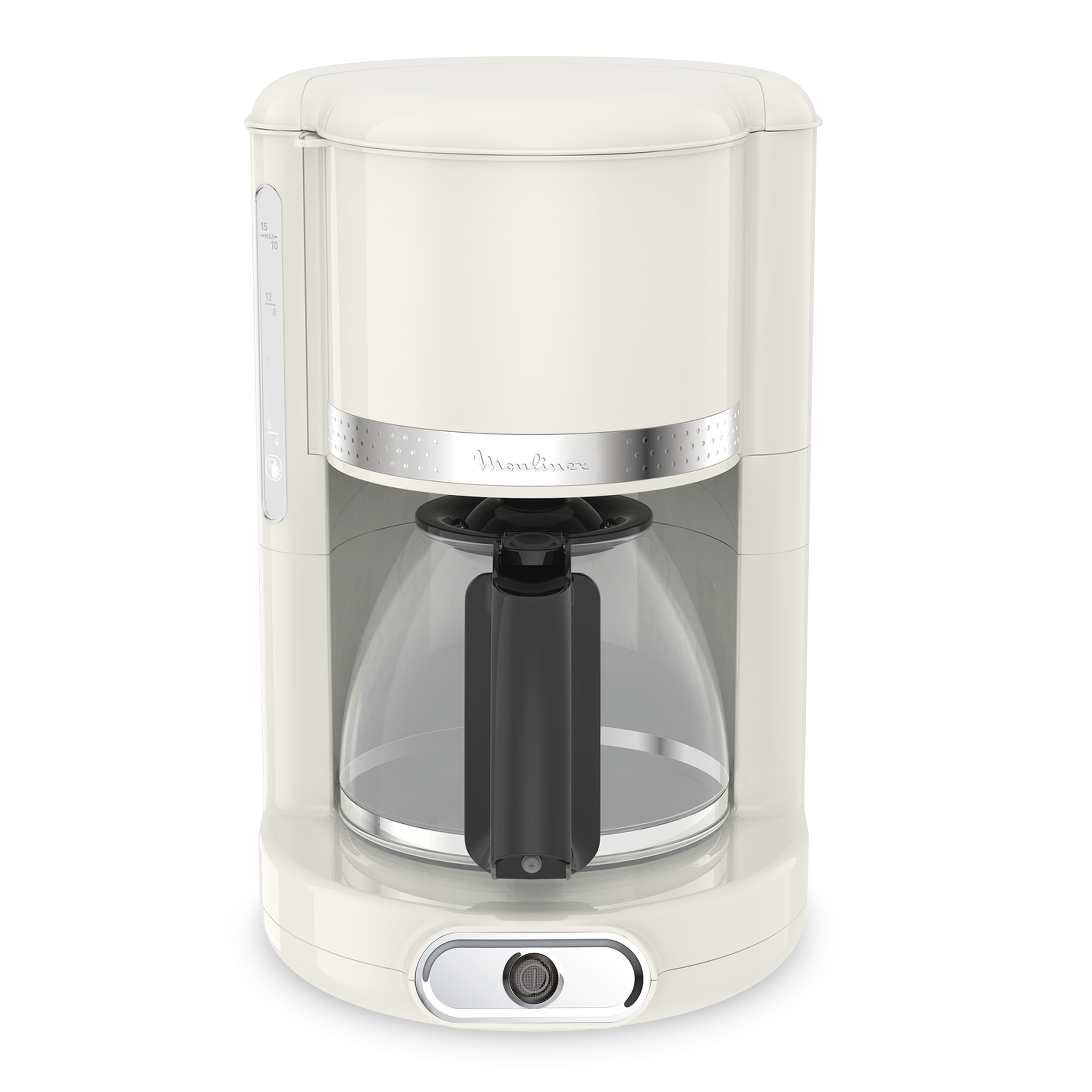 Cafetière filtre Soleil Ivoire, Design vintage, Capacité 1,25L,