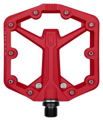 Paire de Pédales Plates Crankbrothers Stamp 1 Gen 2 - Small Rouge