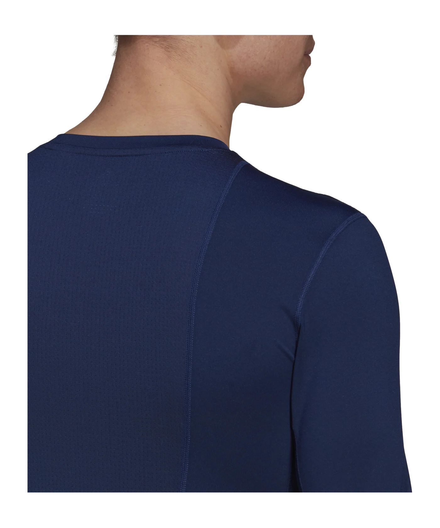 adidas Techfit Shirt langarm Dunkelblau