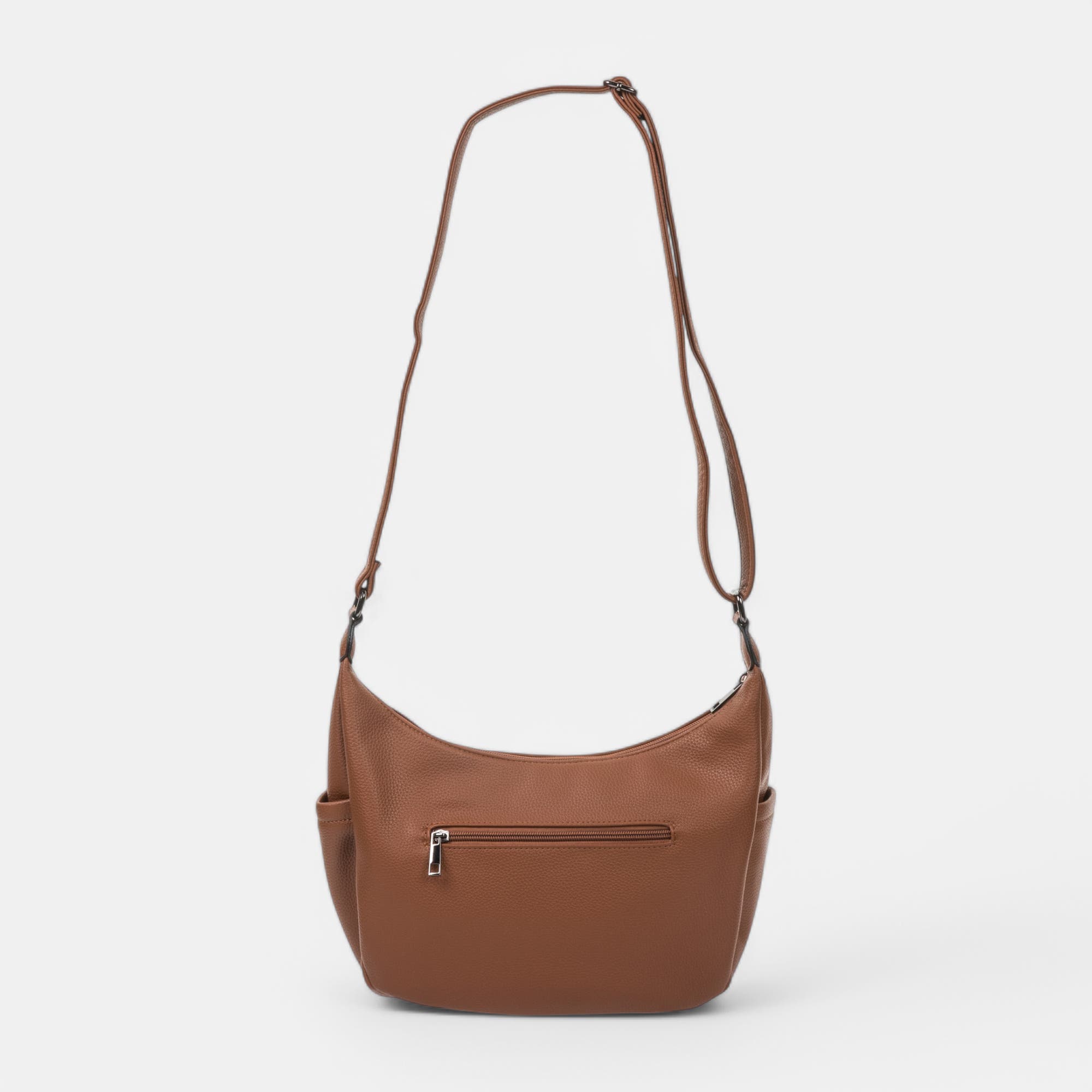 Sac bandoulière cognac