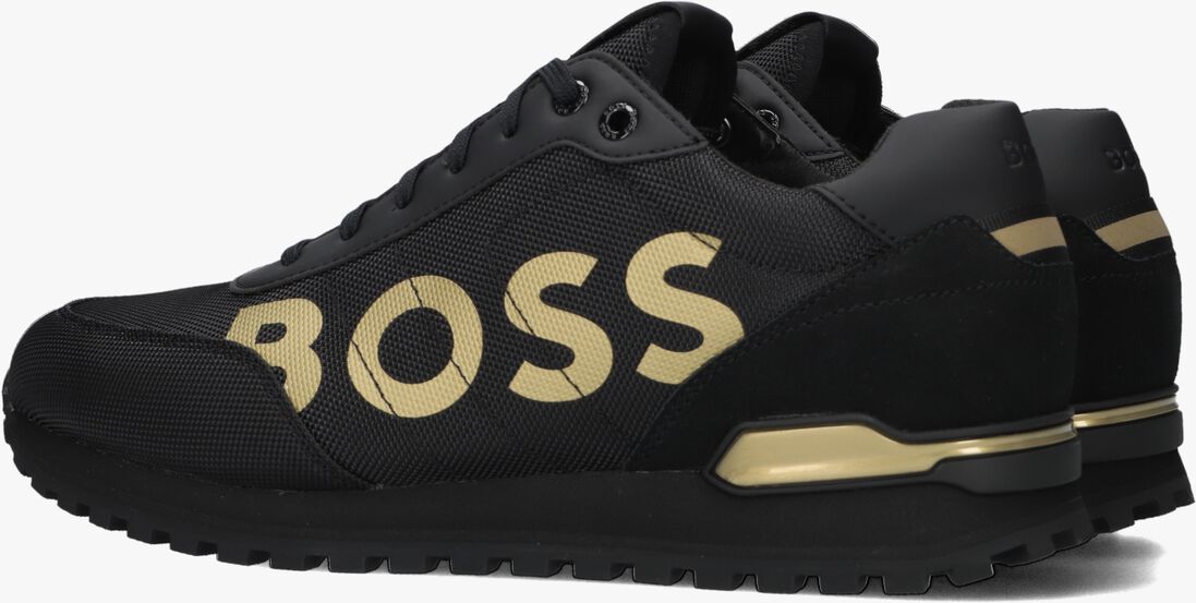 BOSS zwarte boss lage sneakers parkour runn