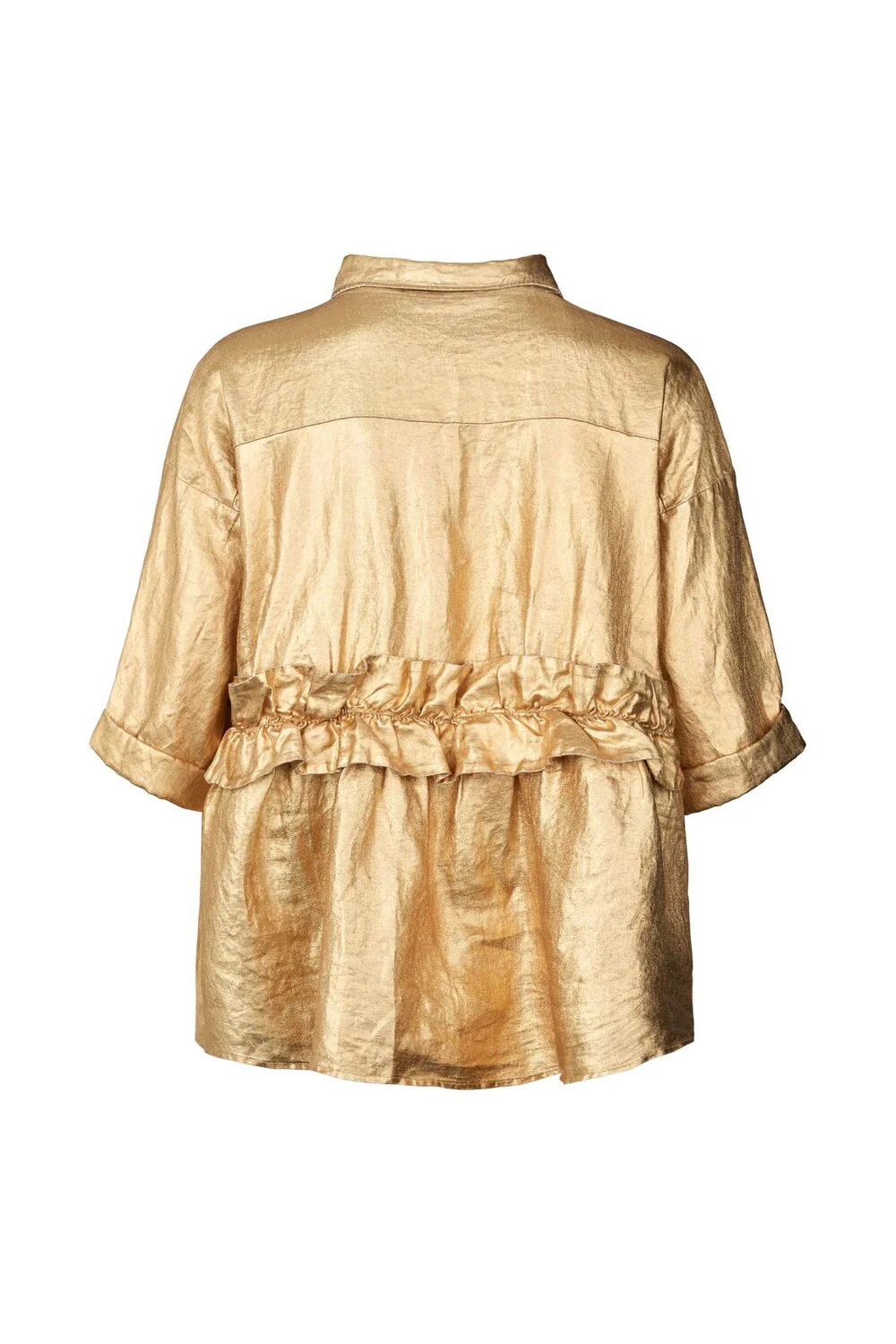 Rabens Saloner  Paige top - Gold