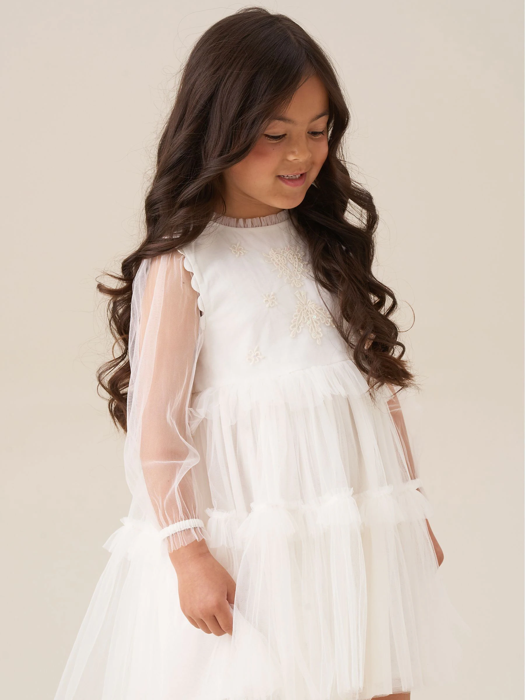 Angel & Rocket Beau boho-jurk met borduursel