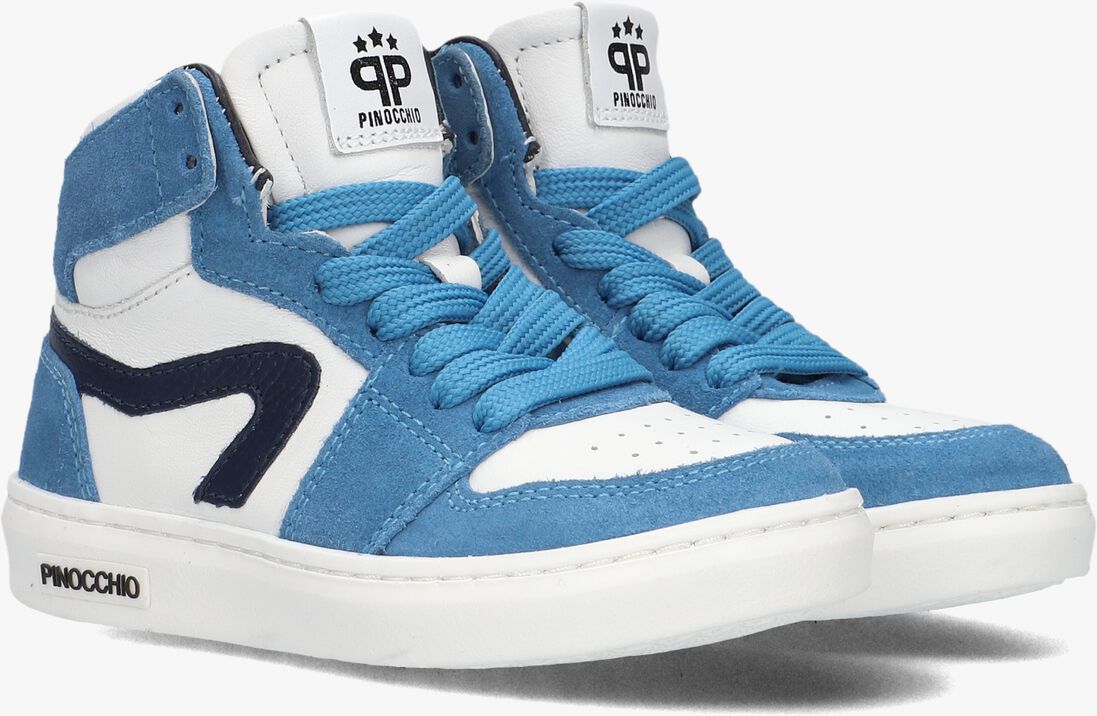 PINOCCHIO blauwe pinocchio hoge sneaker p1665