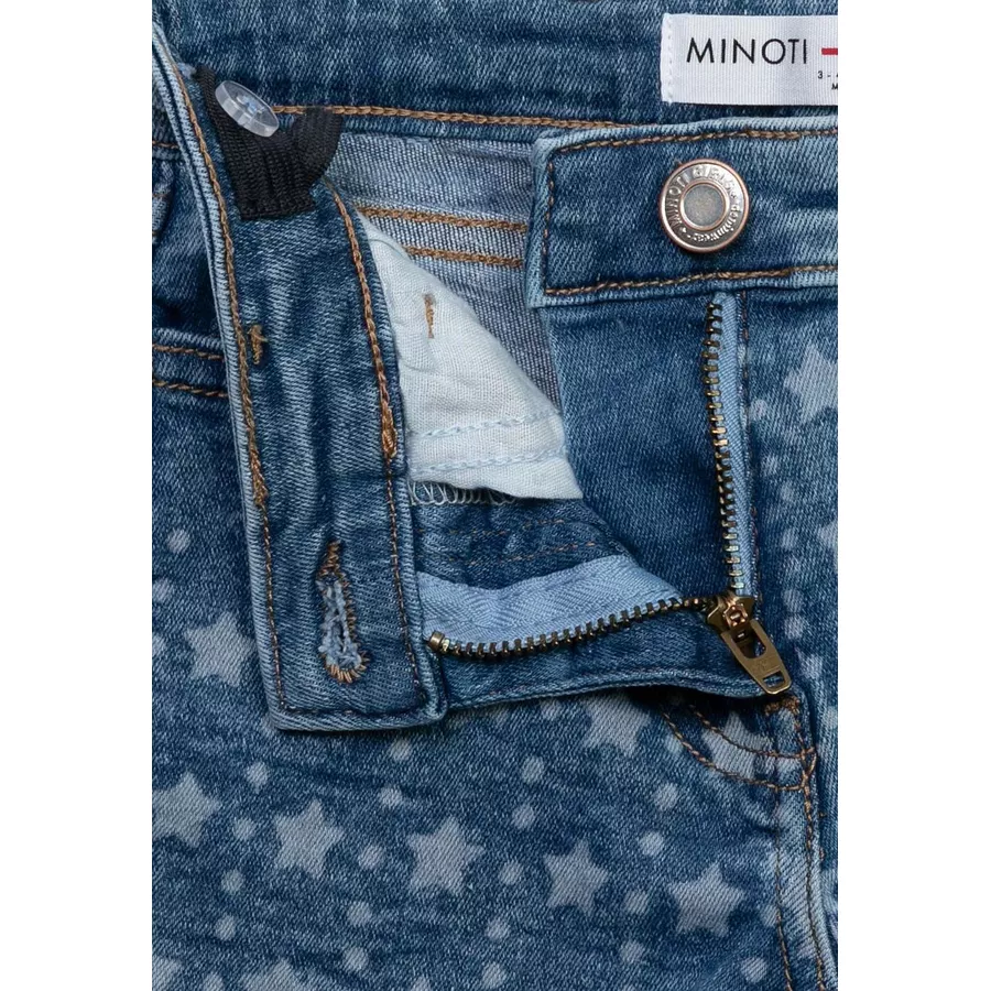 MINOTI Jeansshorts Denim-Hellblau