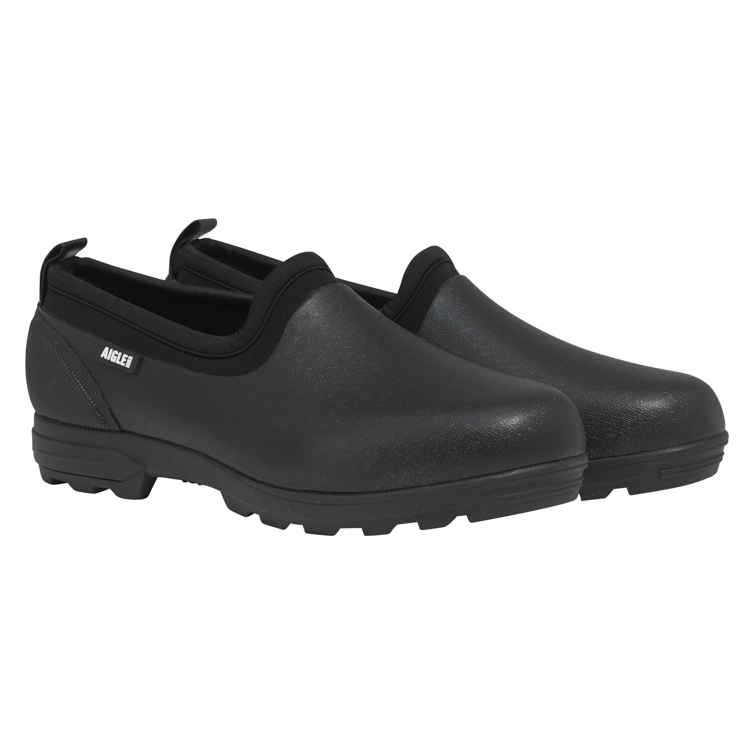 AIGLE Gummiclogs Lessfor M  - noir