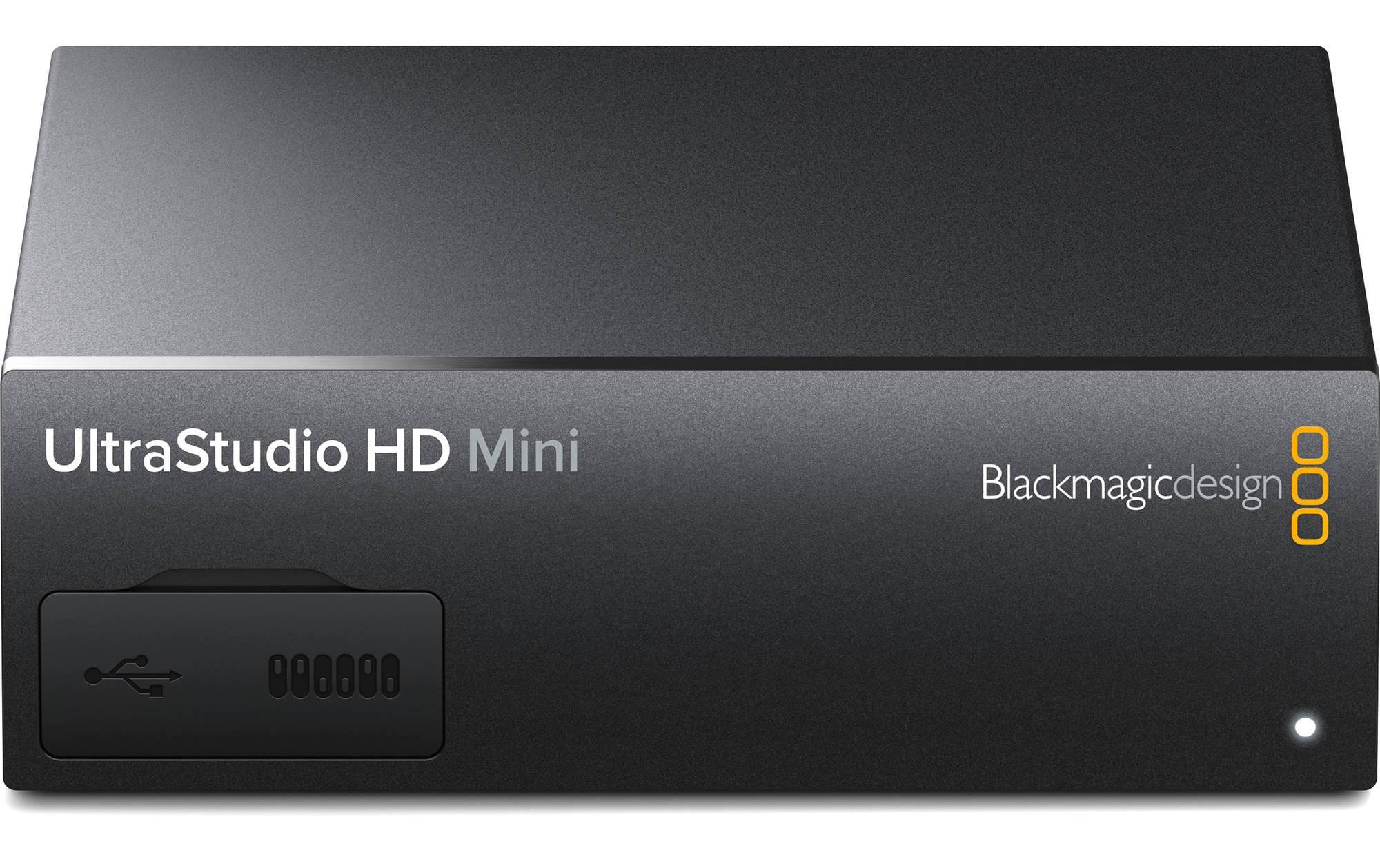 Recorder UltraStudio HD Mini<br>Video-I/O-Box für unkomprimiertes Full HD und 2K Video Editing mit Thunderbolt 3