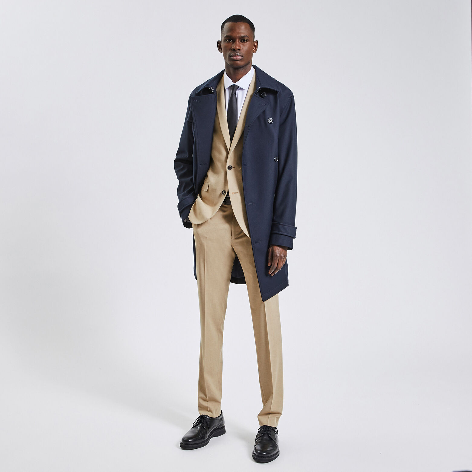 Veste de costume extra-slim bistretch Camel
