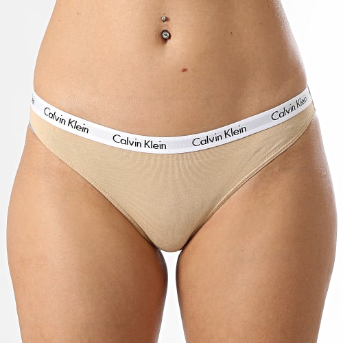 Lot De 3 Culottes Femme QD3588E Blanc Beige Vert