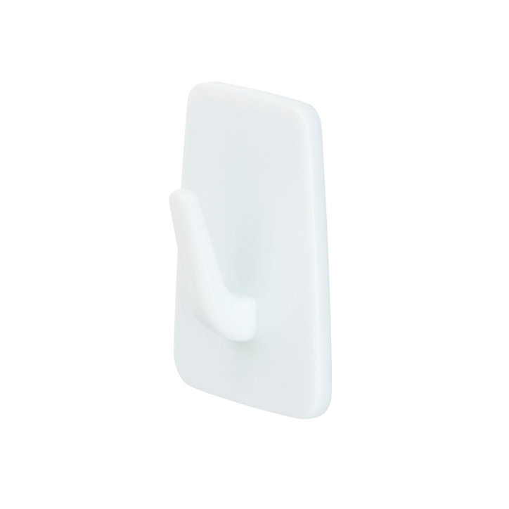 Bandes et mini crochets blancs Command 17066 3 crochets + 4 bandes