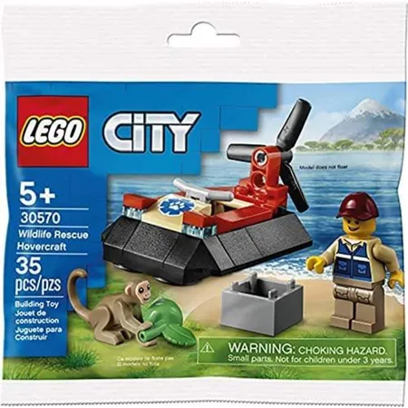 LEGO® City 30570 Luftkissenboot für Tierrettungen