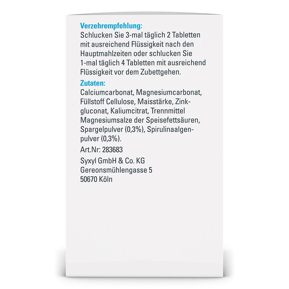 SYXYL BASOSYX® CLASSIC mit dem pflanzlichen Plus.