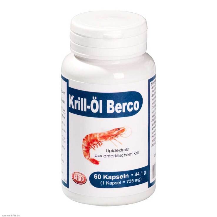 Krillöl Berco Kapseln, 60 St