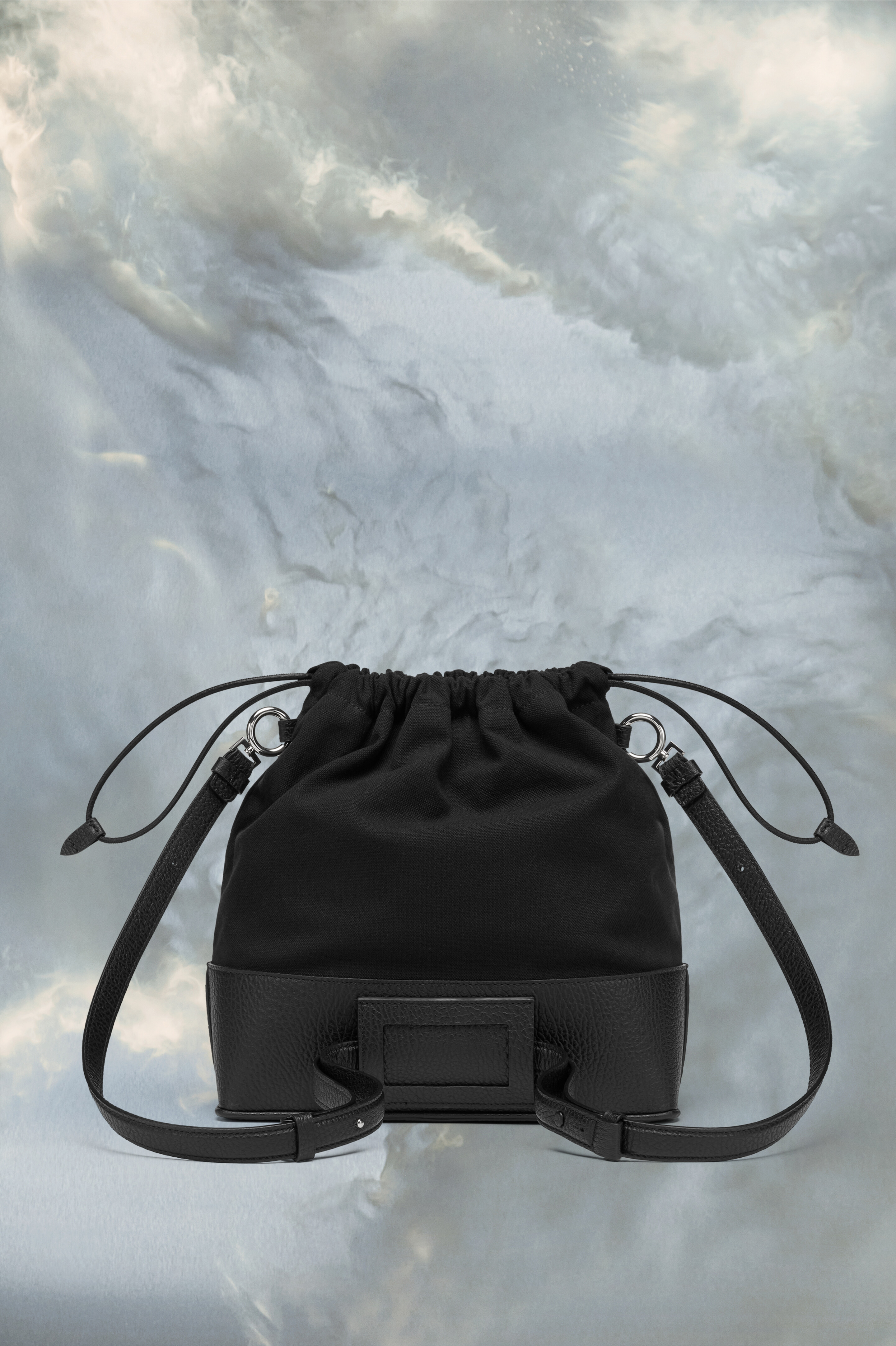 Sac Sac 5AC Daily Drawstring Backpack Medium Noir