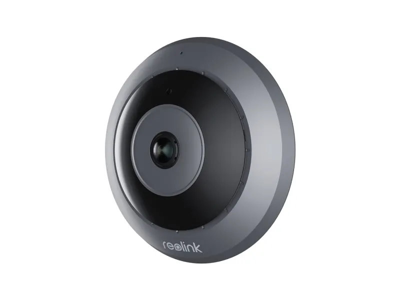 Reolink Fisheye Series FE-W - Netværksovervågningskamera - fisheye - indendørs - farve (Dag/nat) - 6,5 MP - 2560 x 2560 - 2K - fast brændvidde - audio - trådløs - WiFi - 2.4GHz radio, 5 GHz radio - H.265 - DC 12 V