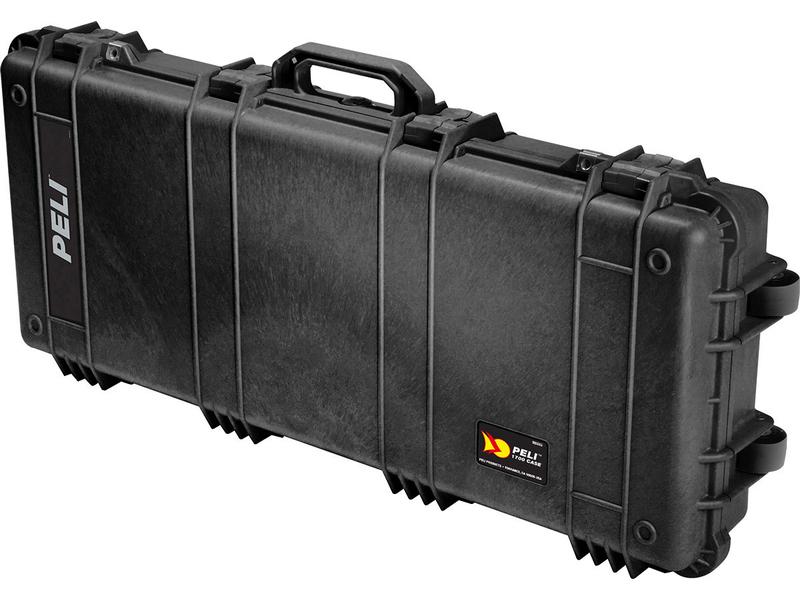 Peli Schutzkoffer 1700 mit Schaumstoffeinlage, Schwarz Protector Lang Case 1700 für empfindliche Ausrüstung, 41.52 l Volumen