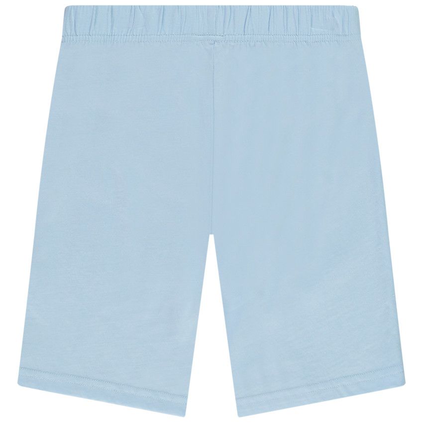 Pyjama 2 pièces en jersey t-shirt rayé print Tic & Tac + short pour garçon - Bleu