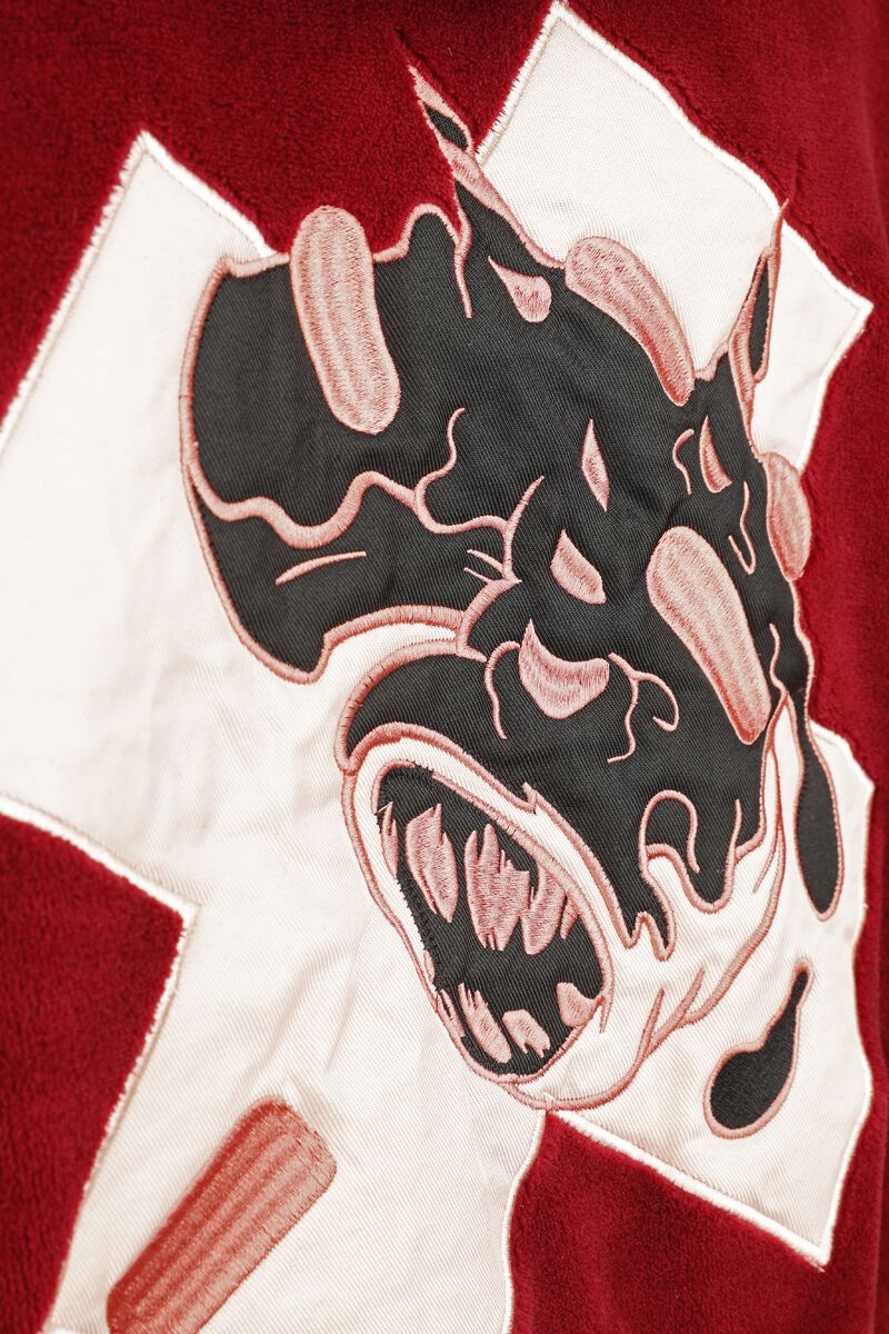 Sweat à capuche fluffy | RED by EMP Sweat-shirt zippé à capuche