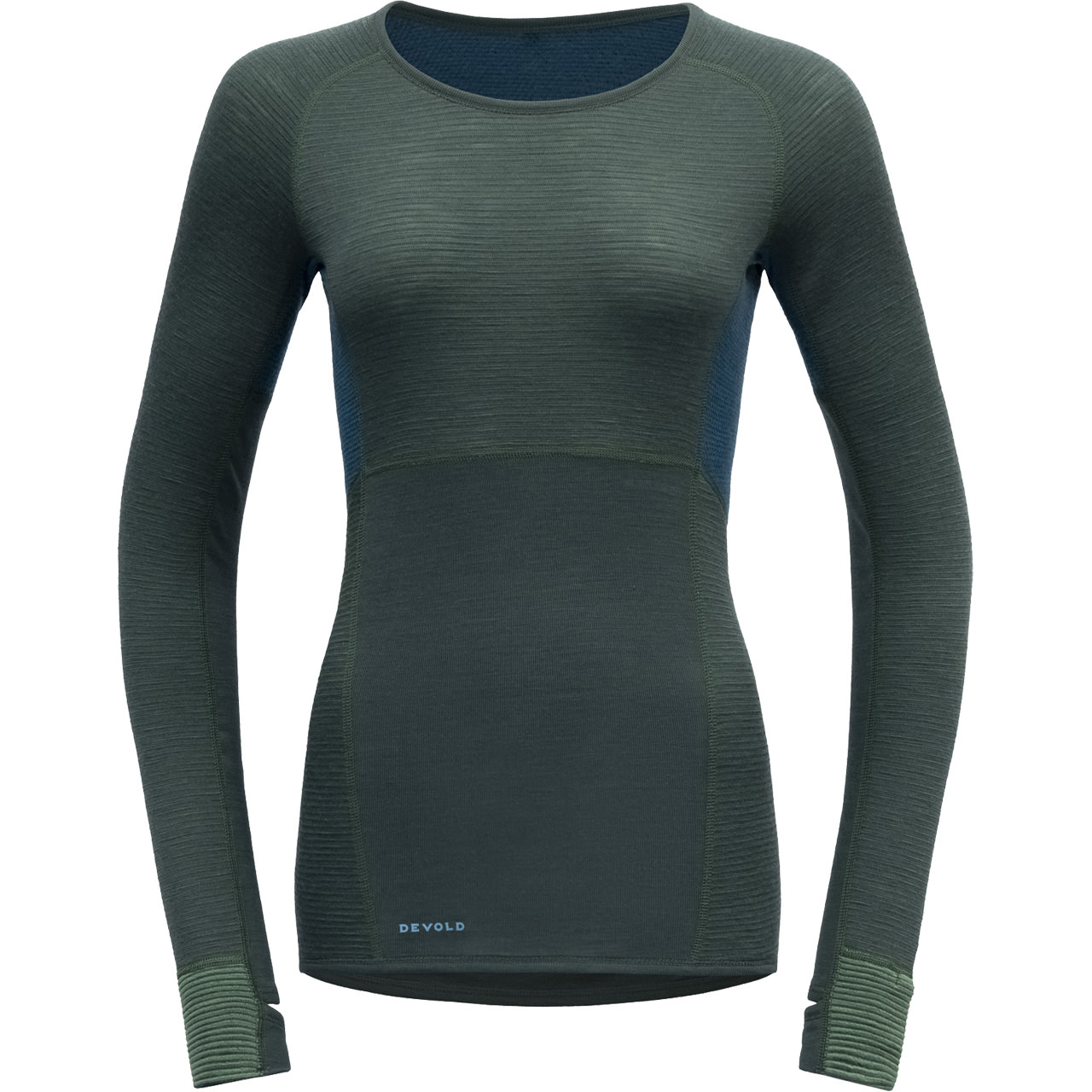Devold Damen Langarm Shirt Merino TUVEGGA woods green | Funktionsunterwäsche | Skitourenbekleidung | Damen | XSPO-Fashion