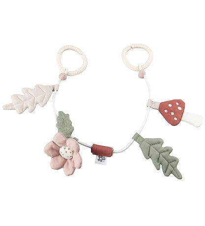 Sebra Kinderwagenkette - Blätter/Schwamm/Blume