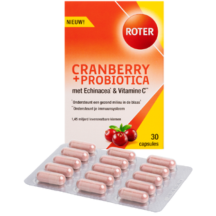 Roter Cranberry & Probiotica Capsules 30CP