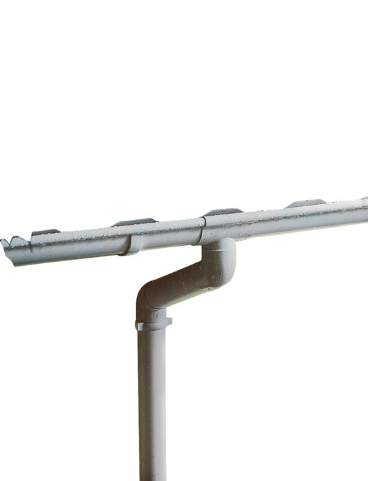 Plasttagrende grå - 4 m