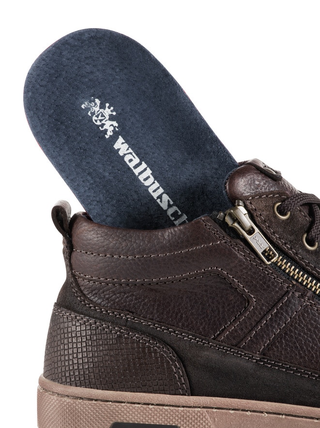 Kalbleder-Schnürer High Top