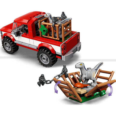 LEGO® Jurassic World Blue og Beta – velociraptor-fangst 76946