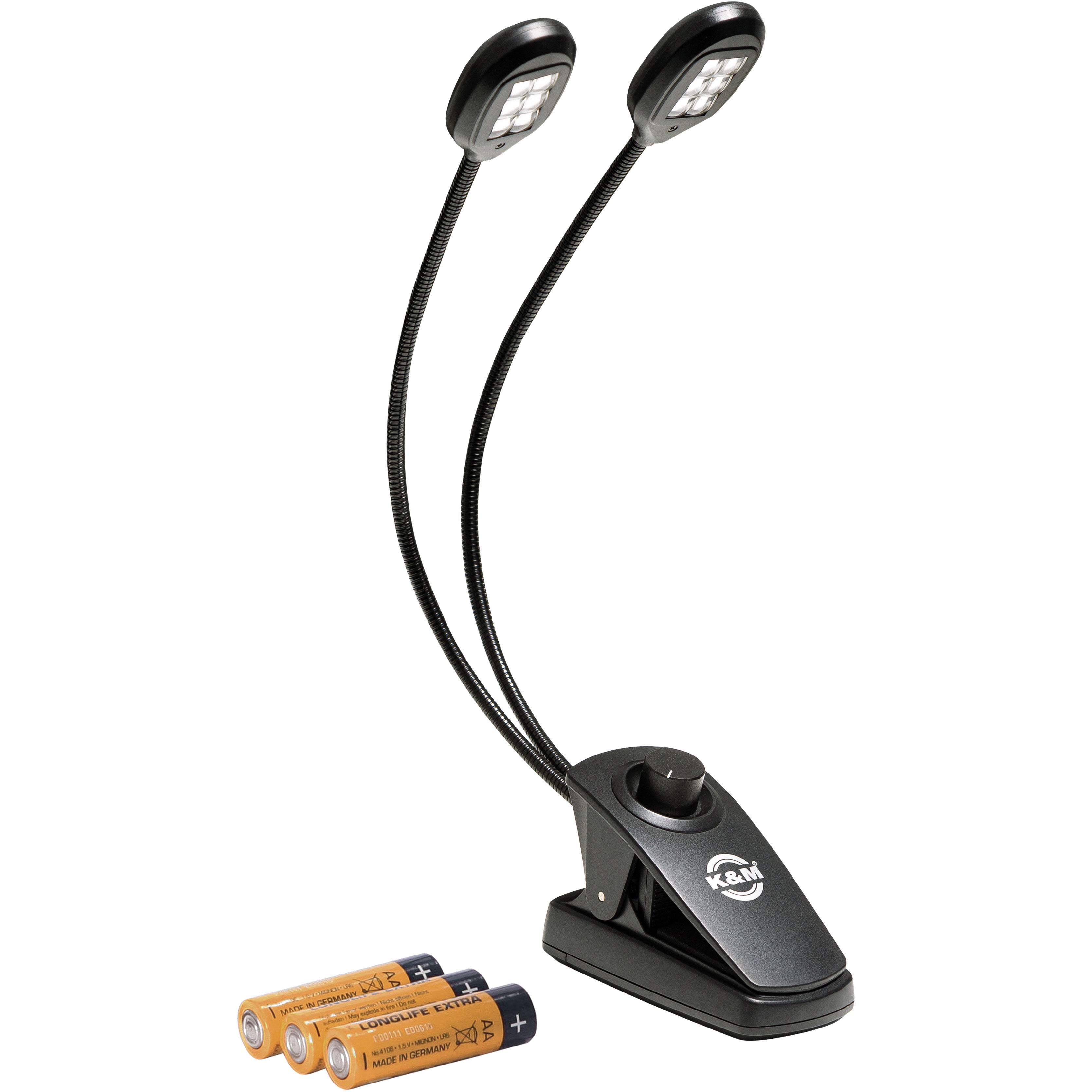Konig & Meyer 12271 Twin Head Pro lessenaarlamp