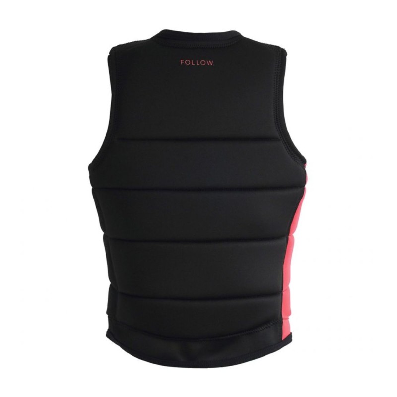 Gilet Impact Wakeboard Femme Follow Corp Noir - 2024 - The Corner Shop