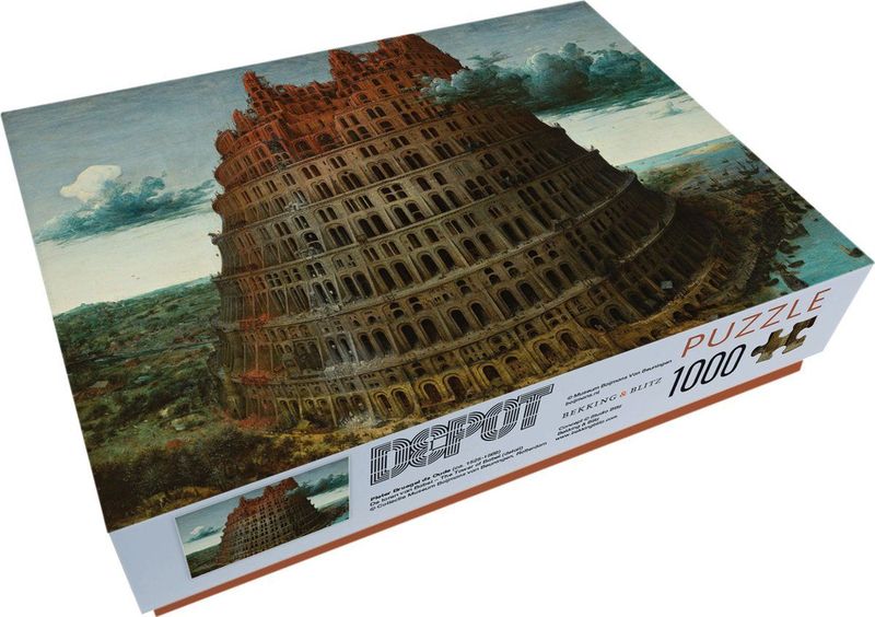 Bekking & Blitz - De toren van Babel - Puzzel - 1.000 stukjes - Museum Boijmans Van Beuningen