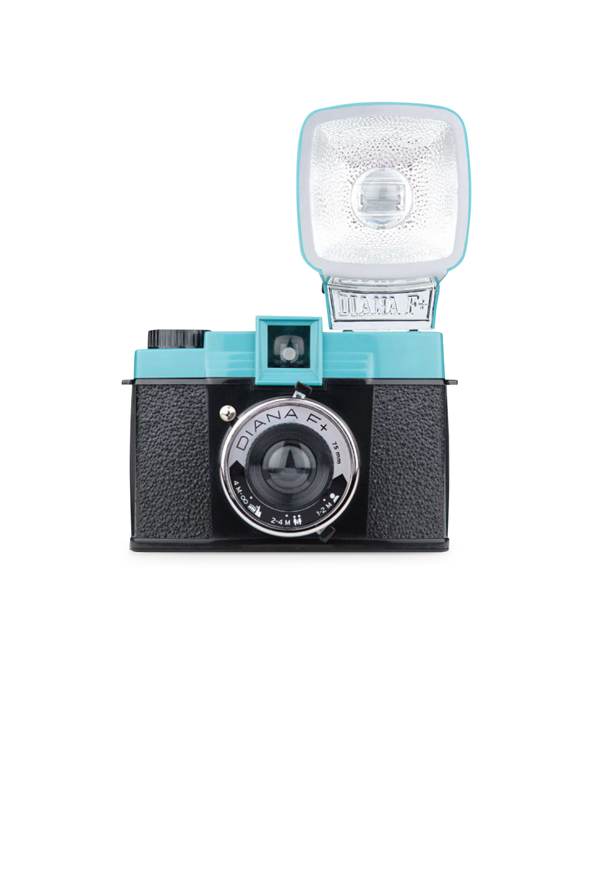 LOMOGRAPHY Appareil photo et flash Diana F+ Noir