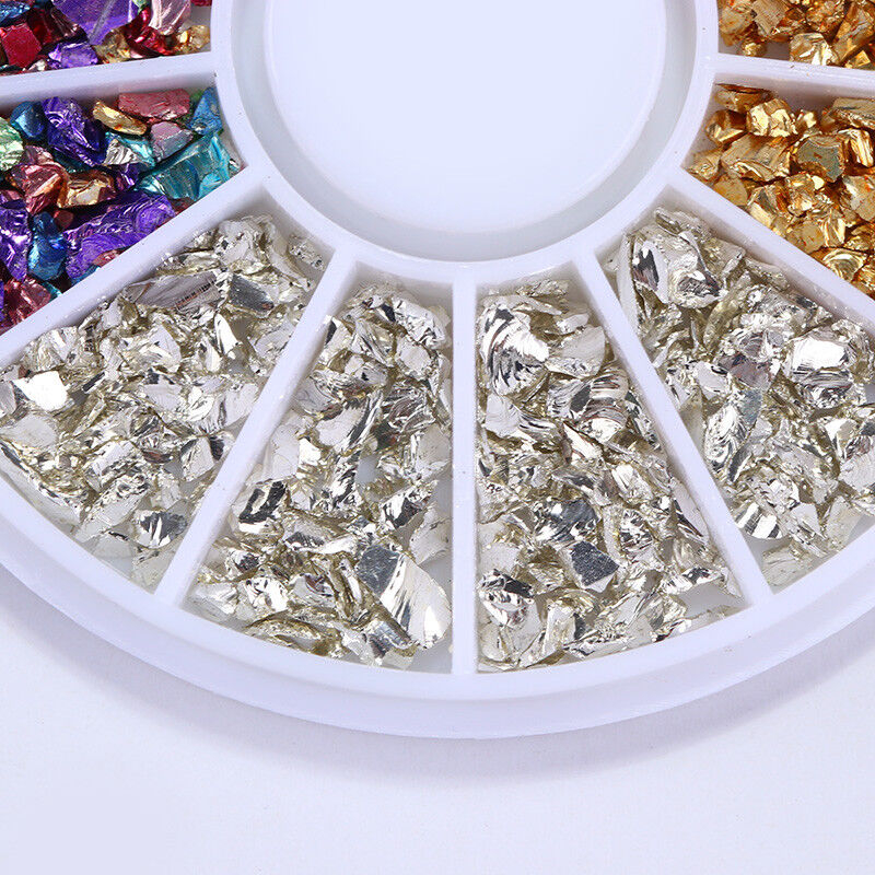 Nail Art 3D Nagel Glitzer Strass Edelstein Nagel Dekoration für die Maniküre - Style 6